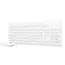 კლავიატურა და მაუსი Lenovo 510 Wireless Keyboard and Mouse Combo (White) -Russian/Cyrillic - Primestore.ge