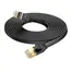 კაბელი Ugreen Cat 7 U/FTP Lan Cable Flat Design 1m Black/11260 - Primestore.ge