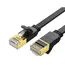 კაბელი Ugreen Cat 7 U/FTP Lan Cable Flat Design 1m Black/11260 - Primestore.ge