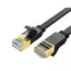 ქსელის კაბელი Ugreen Cat 7 U/FTP Lan Cable Flat Design 3m Black/11262 - Primestore.ge
