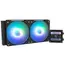 ქულერი Zalman LCS Alpha 2SE A24 ARGB, LGA1851, 1700, 1200, 115x, AM5, AM4, TDP ___W, black - Primestore.ge