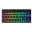 კლავიატურა Razer Keyboard mechanical BlackWidow V4 Low-profile TKL HyperSpeed, 87key, Green Switch, USB-A/WL/BT, EN, RGB, black - Primestore.ge