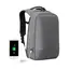 ზურგჩანთა Kingsons Anti Theft Commuter Backpack With USB Charger 15.6" Grey - KS3149W-D - Primestore.ge