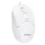 მაუსი A4tech Fstyler FM12 Wired Mouse White - Primestore.ge