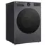 სარეცხი მანქანა LG F2X5FYNY6.AEBQME3 9 KG 85x60x46 1200 RPM Inverter Rotary Knob Add Wash LED Touch Display Black Tint door Matt Black - Primestore.ge