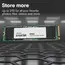 მყარი დისკი CRUCIAL PCIE G4 M.2 NVME 2TB E100 CT2000E100SSD8 - Primestore.ge