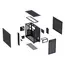 კომპიუტერის ქეისი ASUS Prime AP303 - Mesh Panel Black - Primestore.ge