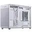 კომპიუტერის ქეისი ASUS Prime AP201 Tempered Glass MicroATX Case White - Primestore.ge