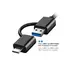 დოქ სადგური Logilink QP0035 USB-C 3.2 Gen 1 2.5" &amp; 3.5" SATA HDD/SSD RGB Docking station Black - Primestore.ge
