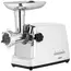 ხორცსაკეპი მანქანა ARDESTO Meat grinder , 1750W, 2kg/min, 3 cutting plates, sausages nozzle, 4 veg.slicer,  plastik, white-silver - Primestore.ge