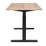 კომპიუტერის მაგიდა 2E Computer Desk CE150WOLD, height 62-128cm, electric motor, tabletop 150 75cm (aged wood), metal base (black) - Primestore.ge