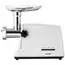 ხორცსაკეპი მანქანა ARDESTO Meat grinder , 1750W, 2kg/min, 3 cutting plates, sausages nozzle, 4 veg.slicer,  plastik, white-silver - Primestore.ge