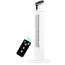ვენტილატორი ARDESTO Column fan, 90см, 50Вт, remote control, display, black and white - Primestore.ge