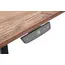 კომპიუტერის მაგიდა 2E Computer Desk CE150WOLD, height 62-128cm, electric motor, tabletop 150 75cm (aged wood), metal base (black) - Primestore.ge