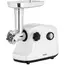 ხორცსაკეპი მანქანა ARDESTO Meat grinder , 1600W, 1.6kg/min, 3 cutting plates, sausages nozzle, plastik, white - Primestore.ge