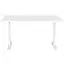 კომპიუტერის მაგიდა 2E Computer Desk CE150W, height 62-128cm, electric motor, tabletop 150 75cm (white), metal base (white) - Primestore.ge