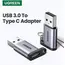 გადამყვანი Ugreen USB-A 3.0 to USB-C Adapter Gray/50533 - Primestore.ge