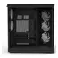 კომპიუტერის ქეისი Zalman PC case P60 without PSU, 2xUSB3.0, 1x Type C, 3x120мм ARGB Reverse, 2x120мм ARGB, VGA 435мм, LCS ready, Curved Tempered Glass, Dual Chamber, ATX, black - Primestore.ge