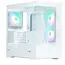 კომპიუტერის ქეისი Zalman Computer case P30 White V2, without PSU, 1xUSB3.0, 1хUSB Type-C, 3x120mm ARGB, TG Front/Side Panel, mATX, White - Primestore.ge