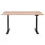 კომპიუტერის მაგიდა 2E Computer Desk CE150WOLD, height 62-128cm, electric motor, tabletop 150 75cm (aged wood), metal base (black) - Primestore.ge