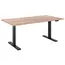 კომპიუტერის მაგიდა 2E Computer Desk CE150WOLD, height 62-128cm, electric motor, tabletop 150 75cm (aged wood), metal base (black) - Primestore.ge