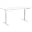 კომპიუტერის მაგიდა 2E Computer Desk CE150W, height 62-128cm, electric motor, tabletop 150 75cm (white), metal base (white) - Primestore.ge