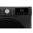სარეცხი მანქანა ARDESTO front load Black Mars, 8kg, 1200, A, 55.5cm, display, steam, inverter, grey - Primestore.ge
