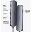 ჰაბი Anker Nano USB-C Hub (7-in-1, 4K HDMI) - Gray - Primestore.ge