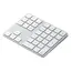კლავიატურა SATECHI Aluminum Extended Keypad Silver - Primestore.ge