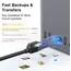 შენახვის სისტემა UGREEN NASync DH2300 (95998), Rockchip A72+A53, 4GB, Diskless, RJ45, USB, Type-C, HDMI, Space Gray - Primestore.ge
