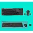 კლავიატურა და მაუსი LOGITECH MK270 Wireless Combo - BLACK - US INT'L - EER - Primestore.ge
