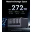 შენახვის სისტემა UGREEN NASync DXP8800 Plus (35127B), Intel i5 1235U, 8GB, Diskless, RJ45, USB, Type-C, HDMI, Space Gray - Primestore.ge