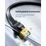 ქსელი კაბელი UGREEN NW106 (11263), CAT7 Patch Cord LAN Cable, 5m, Black - Primestore.ge