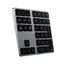 კლავიატურა SATECHI Aluminum Extended Keypad Space Gray - Primestore.ge