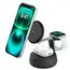 უსადენო დამტენი BELKIN 25w QI2 3-IN-1 Wireless Charging Stand, Black - Primestore.ge