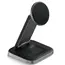 პორტატული დამტენი SATECHI 3-in-1 Foldable Qi2 Wireless Charging Stand (Space Gray) with Type A,C,G plugs - Primestore.ge
