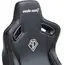 სათამაშო სავარძელი AndaSeat Chair Kaiser 3E, PVC leather, 4D-Armrests, black - Primestore.ge