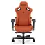 სათამაშო სავარძელი AndaSeat Chair Kaiser 3, PVC leather, 4D-Armrests, orange - Primestore.ge
