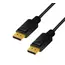 კაბელი Logilink CV0121 8K/60Hz DisplayPort Cable Black 3m - Primestore.ge