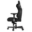 სათამაშო სავარძელი AndaSeat Chair Kaiser 3, linen fabric, 4D-Armrests, black - Primestore.ge