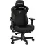 სათამაშო სავარძელი AndaSeat Chair Kaiser 3 XL, PVC leather, 4D-Armrests, black - Primestore.ge