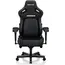 სათამაშო სავარძელი AndaSeat Chair Kaiser 4 V2 XL, PVC leather, 6D-Armrests, black - Primestore.ge