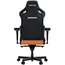 სათამაშო სავარძელი AndaSeat Chair Kaiser 4 V2, PVC leather, 6D-Armrests, orange - Primestore.ge