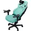 სათამაშო სავარძელი AndaSeat Chair Kaiser 4 V2, PVC leather, 6D-Armrests, green - Primestore.ge