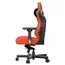 სათამაშო სავარძელი AndaSeat Chair Kaiser 3, PVC leather, 4D-Armrests, orange - Primestore.ge