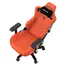 სათამაშო სავარძელი AndaSeat Chair Kaiser 3, PVC leather, 4D-Armrests, orange - Primestore.ge