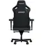 სათამაშო სავარძელი AndaSeat Chair Kaiser 4 V2, PVC leather, 6D-Armrests, black - Primestore.ge