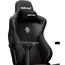 სათამაშო სავარძელი AndaSeat Chair Kaiser 3, PVC leather, 4D-Armrests, black - Primestore.ge