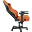 სათამაშო სავარძელი AndaSeat Chair Kaiser 4 V2, PVC leather, 6D-Armrests, orange - Primestore.ge