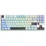 კლავიატურა AULA F87 PRO V2 Tri-Mode RGB Mechanical Keyboard Whire Light Blue/White/Dark Purple (Star Vector Switch) - Primestore.ge